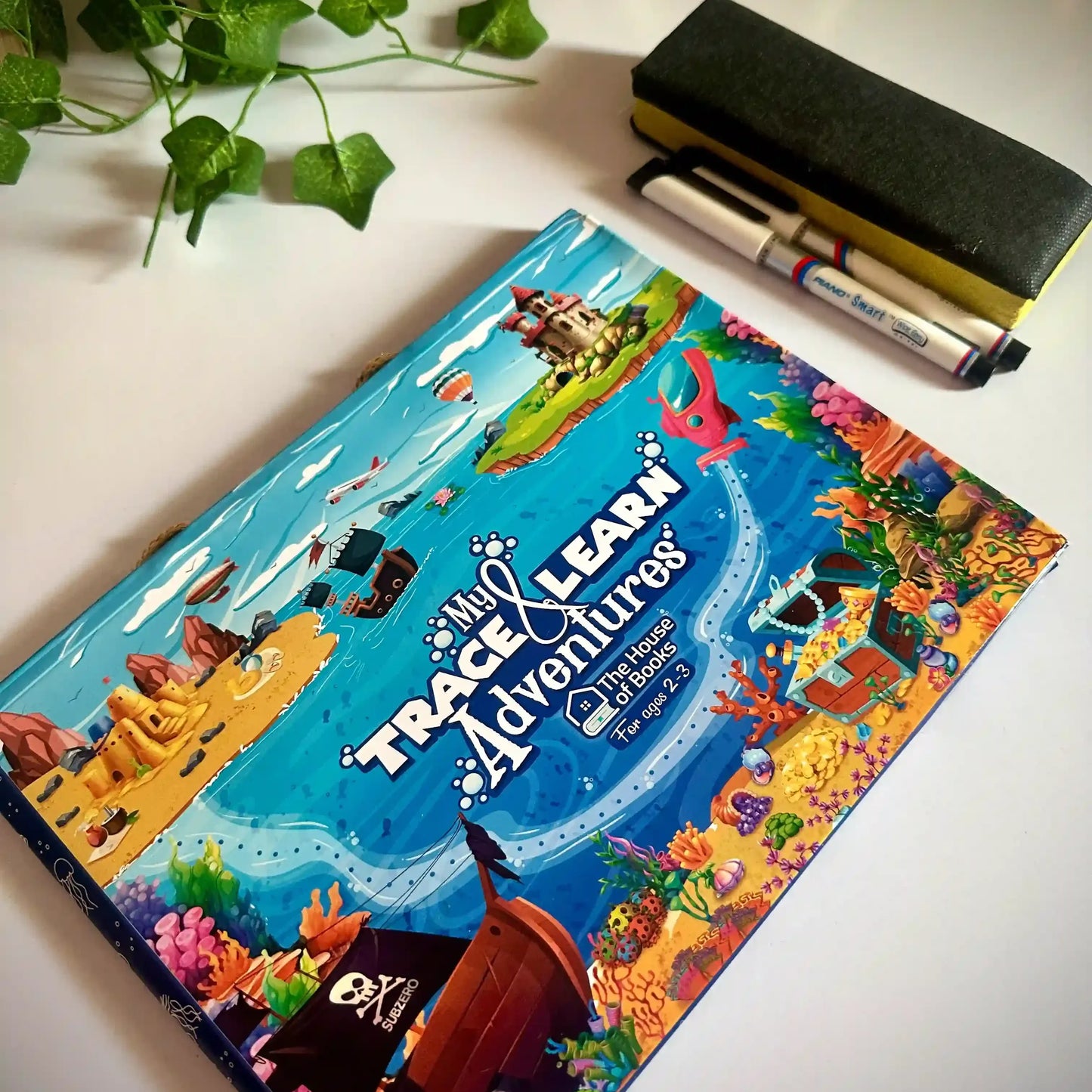 Write & Wipe Children Learning Book Set